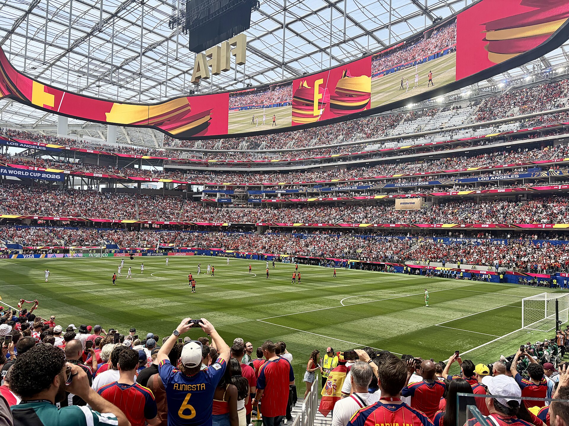 Spain v Belgium, SoFi Stadium
